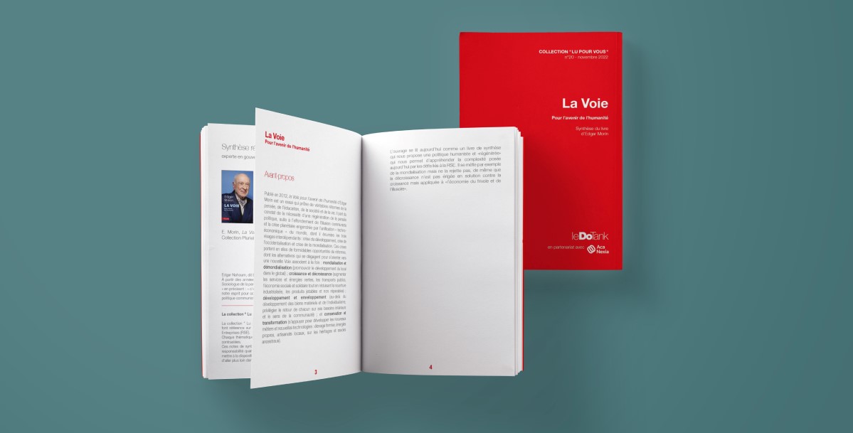 Première de couverture du "Lu pour vous" et présentation des premières pages du livre